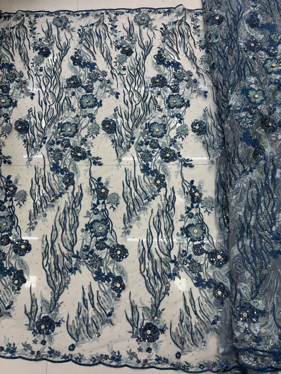 New designer imported beads work net fabrics DN-ZF196