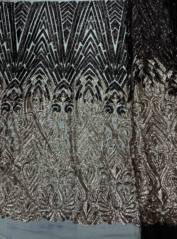 New designer imported padding embroidery work net fabrics DN-D3550483